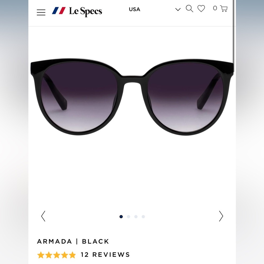 Le Specs Armada Sunglasses Black